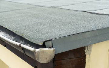 repair or replace Tretower flat roofing?